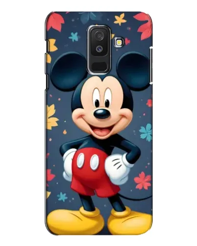 Чехол для Samsung Galaxy A6 Plus 2018 (A605) с картинкой «Осенний Mickey Mouse»