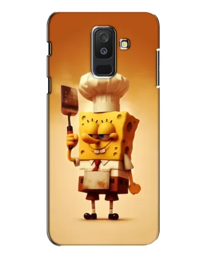Чехол для Samsung Galaxy A6 Plus 2018 (A605) с картинкой «Губка Боб повар» Чехол для Samsung Galaxy A6 Plus 2018 (A605) с картинкой «Губка Боб повар»