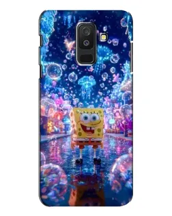 Чехол для Samsung Galaxy A6 Plus 2018 (A605) с картинкой «Неоновый океан»
