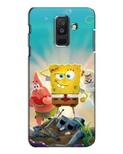 Чехол для Samsung Galaxy A6 Plus 2018 (A605) с картинкой «Спанч Боб победитель» Чехол для Samsung Galaxy A6 Plus 2018 (A605) с картинкой «Спанч Боб победитель»