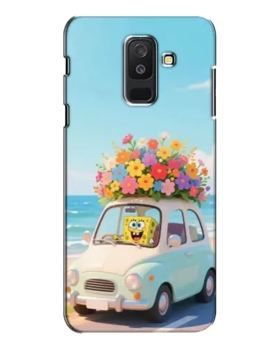Чехол для Samsung Galaxy A6 Plus 2018 (A605) с картинкой «Автомобильное путешествие» Чехол для Samsung Galaxy A6 Plus 2018 (A605) с картинкой «Автомобильное путешествие»