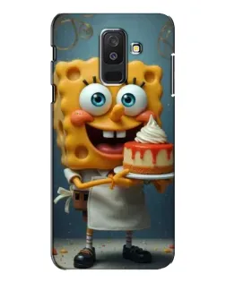 Чехол для Samsung Galaxy A6 Plus 2018 (A605) с картинкой «Повар Спанч Боб»