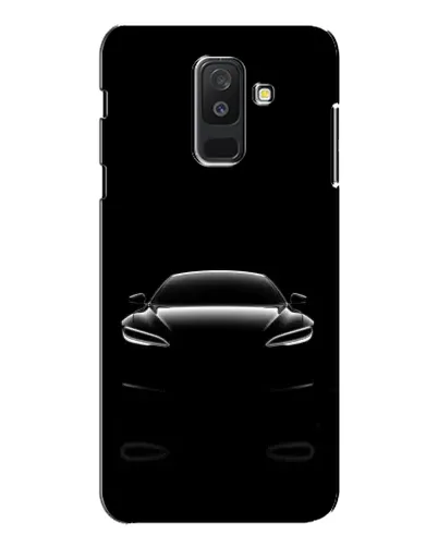 Чехол для Samsung Galaxy A6 Plus 2018 (A605) с картинкой «Силуэт Tesla Night» Чехол для Samsung Galaxy A6 Plus 2018 (A605) с картинкой «Силуэт Tesla Night»
