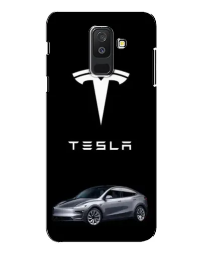 Чехол для Samsung Galaxy A6 Plus 2018 (A605) с картинкой «Tesla Model Y» Чехол для Samsung Galaxy A6 Plus 2018 (A605) с картинкой «Tesla Model Y»