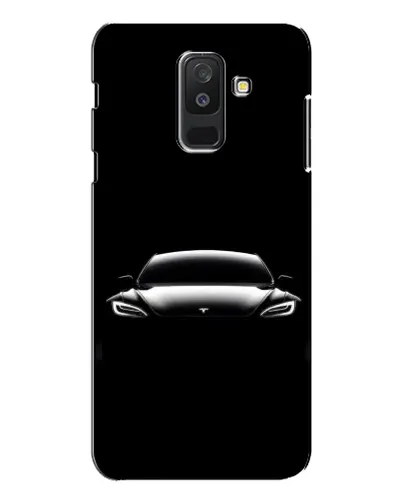 Чехол для Samsung Galaxy A6 Plus 2018 (A605) с картинкой «Фары Tesla Night» Чехол для Samsung Galaxy A6 Plus 2018 (A605) с картинкой «Фары Tesla Night»