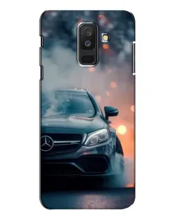 Чохол для Samsung Galaxy A6 Plus 2018 (A605) з картинкою «Mercedes — нічне місто»