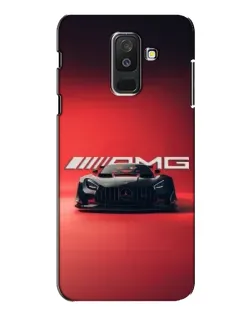 Чохол для Samsung Galaxy A6 Plus 2018 (A605) з картинкою «Mercedes AMG — червона лінія»