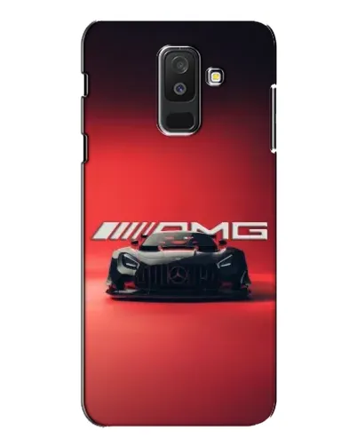 Чохол для Samsung Galaxy A6 Plus 2018 (A605) з картинкою «Mercedes AMG — червона лінія»