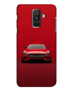 Чохол для Samsung Galaxy A6 Plus 2018 (A605) з картинкою «Червоний Mercedes AMG»