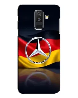 Чохол для Samsung Galaxy A6 Plus 2018 (A605) з картинкою «Mercedes — прапор Німеччини»