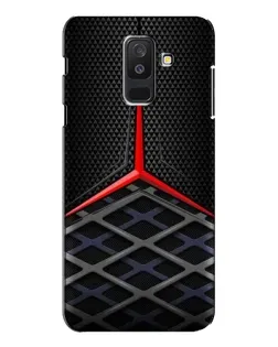 Чохол для Samsung Galaxy A6 Plus 2018 (A605) з картинкою «Mercedes Carbon Grid»