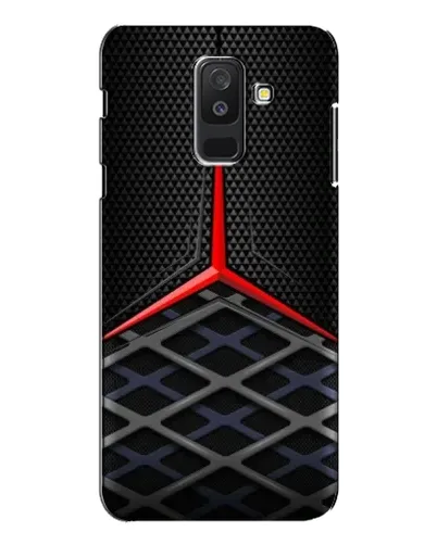 Чохол для Samsung Galaxy A6 Plus 2018 (A605) з картинкою «Mercedes Carbon Grid»