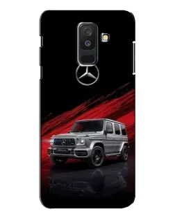 Чохол для Samsung Galaxy A6 Plus 2018 (A605) з картинкою «Mercedes G-Class червоний»