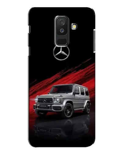 Чохол для Samsung Galaxy A6 Plus 2018 (A605) з картинкою «Mercedes G-Class червоний»