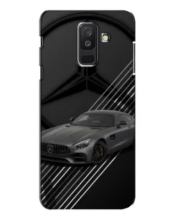 Чохол для Samsung Galaxy A6 Plus 2018 (A605) з картинкою «Mercedes AMG — графіка»