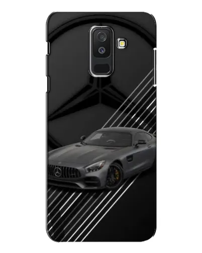 Чохол для Samsung Galaxy A6 Plus 2018 (A605) з картинкою «Mercedes AMG — графіка»
