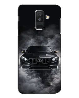 Чохол для Samsung Galaxy A6 Plus 2018 (A605) з картинкою «Mercedes у диму»