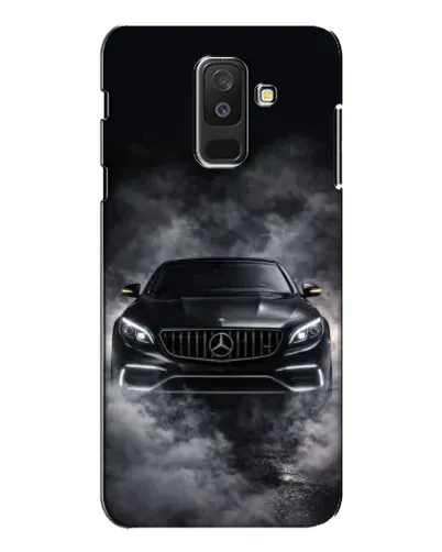 Чохол для Samsung Galaxy A6 Plus 2018 (A605) з картинкою «Mercedes у диму»