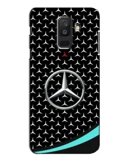 Чохол для Samsung Galaxy A6 Plus 2018 (A605) з картинкою «Mercedes — бірюзовий акцент»