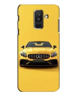 Чохол для Samsung Galaxy A6 Plus 2018 (A605) з картинкою «Жовтий Mercedes GT»