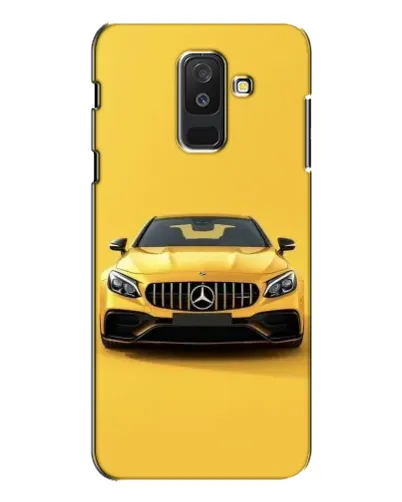 Чохол для Samsung Galaxy A6 Plus 2018 (A605) з картинкою «Жовтий Mercedes GT»
