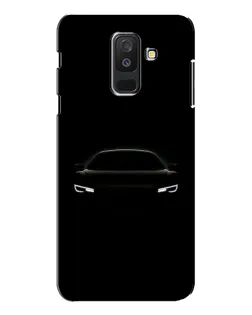 Чехол для Samsung Galaxy A6 Plus 2018 (A605) с картинкой «Взгляд Audi в темноте»