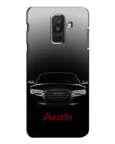 Чехол для Samsung Galaxy A6 Plus 2018 (A605) с картинкой «Audi — градиентный контур» Чехол для Samsung Galaxy A6 Plus 2018 (A605) с картинкой «Audi — градиентный контур»