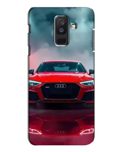 Чехол для Samsung Galaxy A6 Plus 2018 (A605) с картинкой «Audi RS — красный стиль» Чехол для Samsung Galaxy A6 Plus 2018 (A605) с картинкой «Audi RS — красный стиль»