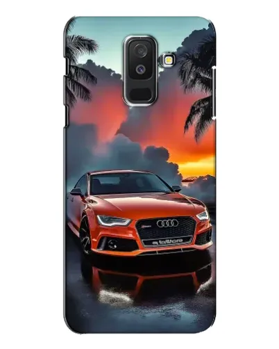Чехол для Samsung Galaxy A6 Plus 2018 (A605) с картинкой «Audi — закат» Чехол для Samsung Galaxy A6 Plus 2018 (A605) с картинкой «Audi — закат»