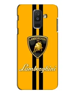 Чехол для Samsung Galaxy A6 Plus 2018 (A605) с картинкой «Lamborghini Stripe желтый» Чехол для Samsung Galaxy A6 Plus 2018 (A605) с картинкой «Lamborghini Stripe желтый»