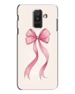 Чехол для Samsung Galaxy A6 Plus 2018 (A605) с картинкой «Розовый бант»