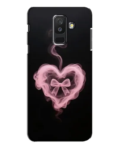 Чехол для Samsung Galaxy A6 Plus 2018 (A605) с картинкой «Дымчатое сердце»