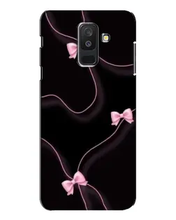 Чехол для Samsung Galaxy A6 Plus 2018 (A605) с картинкой «Розовые ленты»