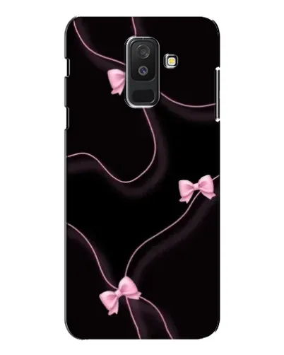 Чехол для Samsung Galaxy A6 Plus 2018 (A605) с картинкой «Розовые ленты»