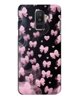 Чехол для Samsung Galaxy A6 Plus 2018 (A605) с картинкой «Неоновое кружево»