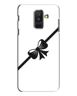 Чехол для Samsung Galaxy A6 Plus 2018 (A605) с картинкой «Диагональный бант»