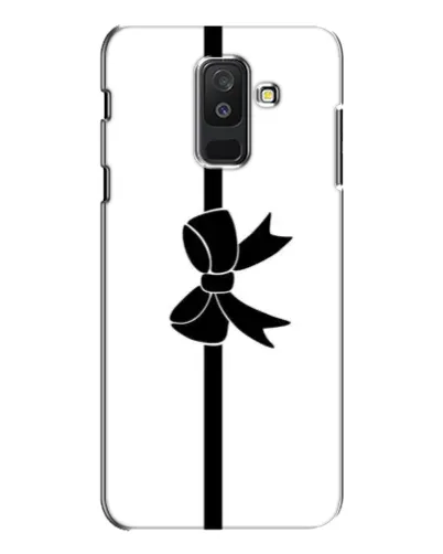 Чехол для Samsung Galaxy A6 Plus 2018 (A605) с картинкой «Вертикальный бант»