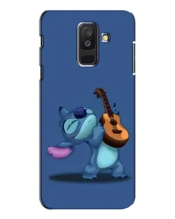 Чехол для Samsung Galaxy A6 Plus 2018 (A605) с картинкой «Стич с укулеле» Чехол для Samsung Galaxy A6 Plus 2018 (A605) с картинкой «Стич с укулеле»
