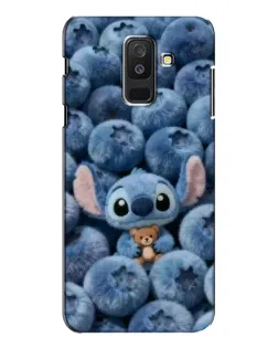 Чехол для Samsung Galaxy A6 Plus 2018 (A605) с картинкой «Стич и голубика» Чехол для Samsung Galaxy A6 Plus 2018 (A605) с картинкой «Стич и голубика»