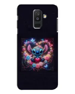 Чехол для Samsung Galaxy A6 Plus 2018 (A605) с картинкой «Stitch в цветах» Чехол для Samsung Galaxy A6 Plus 2018 (A605) с картинкой «Stitch в цветах»