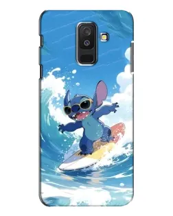 Чехол для Samsung Galaxy A6 Plus 2018 (A605) с картинкой «Стич на волне» Чехол для Samsung Galaxy A6 Plus 2018 (A605) с картинкой «Стич на волне»