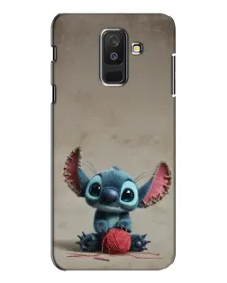 Чехол для Samsung Galaxy A6 Plus 2018 (A605) с картинкой «Стич на коричневом фоне» Чехол для Samsung Galaxy A6 Plus 2018 (A605) с картинкой «Стич на коричневом фоне»