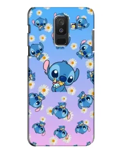 Чехол для Samsung Galaxy A6 Plus 2018 (A605) с картинкой «Паттерн со Стичем» Чехол для Samsung Galaxy A6 Plus 2018 (A605) с картинкой «Паттерн со Стичем»