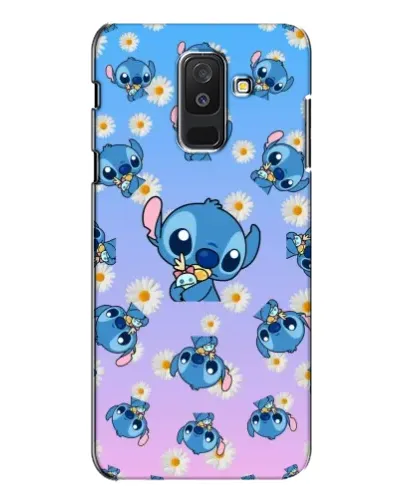Чехол для Samsung Galaxy A6 Plus 2018 (A605) с картинкой «Паттерн со Стичем» Чехол для Samsung Galaxy A6 Plus 2018 (A605) с картинкой «Паттерн со Стичем»