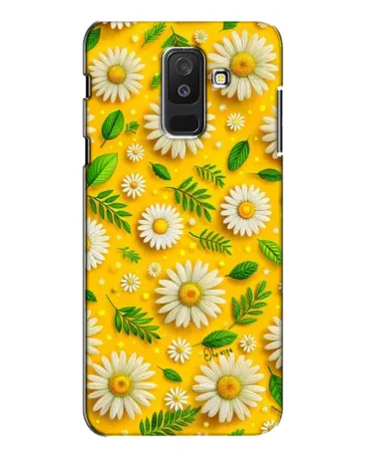 Чехол для Samsung Galaxy A6 Plus 2018 (A605) с картинкой «Ромашковое солнце»