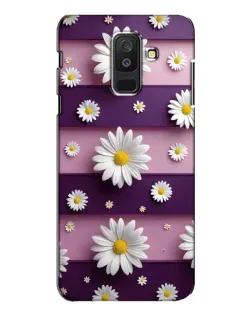 Чехол для Samsung Galaxy A6 Plus 2018 (A605) с картинкой «Ромашки на фиолетовом» Чехол для Samsung Galaxy A6 Plus 2018 (A605) с картинкой «Ромашки на фиолетовом»