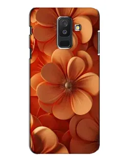 Чехол для Samsung Galaxy A6 Plus 2018 (A605) с картинкой «Оранжевый макро цветок» Чехол для Samsung Galaxy A6 Plus 2018 (A605) с картинкой «Оранжевый макро цветок»