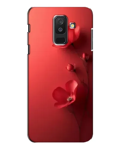 Чехол для Samsung Galaxy A6 Plus 2018 (A605) с картинкой «Маковые соцветия»