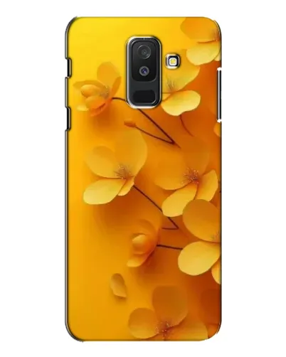 Чехол для Samsung Galaxy A6 Plus 2018 (A605) с картинкой «Золотые лепестки»
