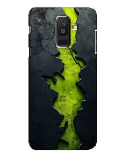 Чехол для Samsung Galaxy A6 Plus 2018 (A605) с картинкой «Салатовый разлом скалы» Чехол для Samsung Galaxy A6 Plus 2018 (A605) с картинкой «Салатовый разлом скалы»